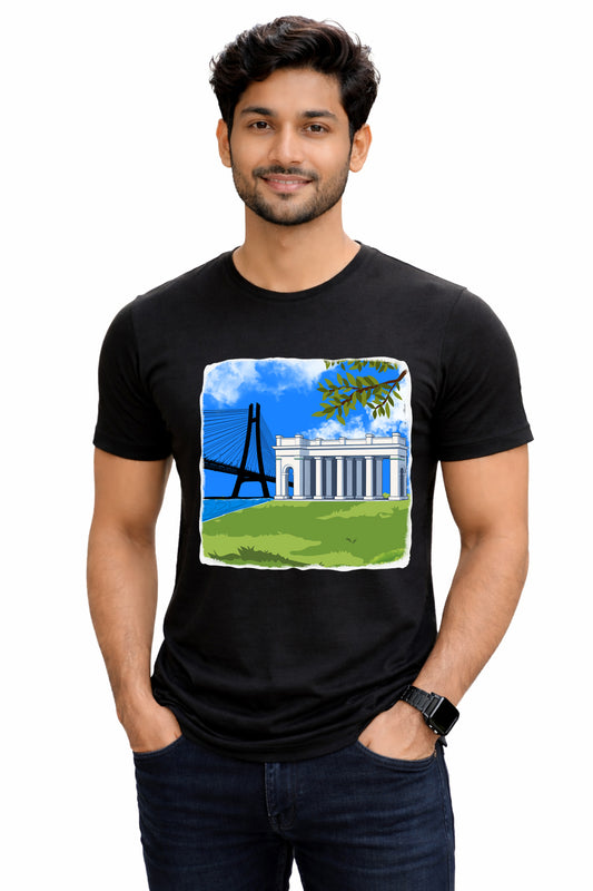 Bengali Round Neck Tshirt-www.agdumbagdum.in