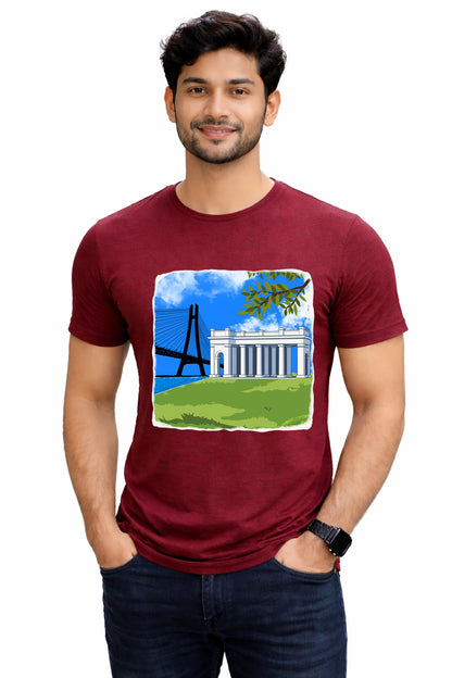 Bengali Round Neck Tshirt-www.agdumbagdum.in