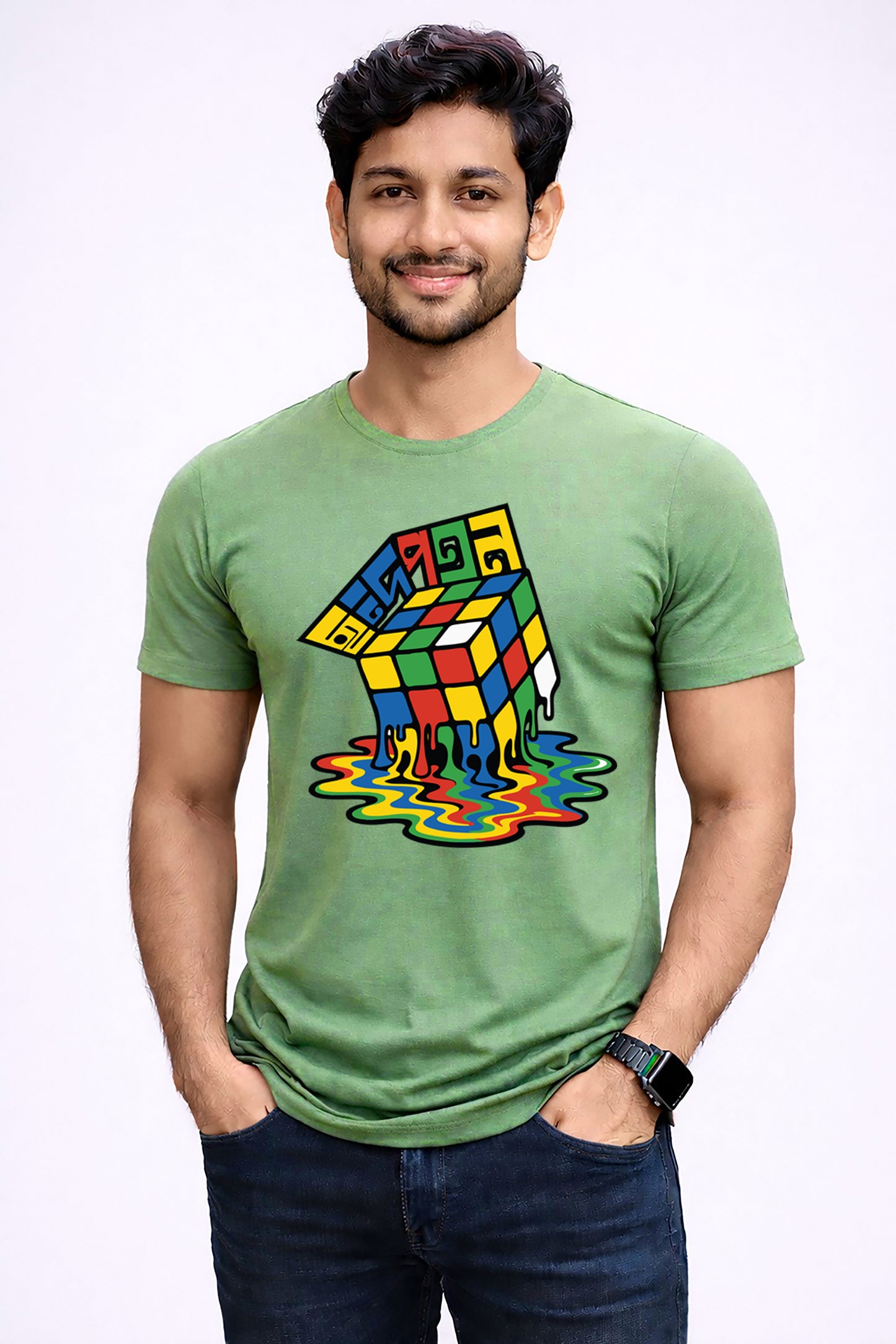 Bengali Round Neck Tshirt-www.agdumbagdum.in