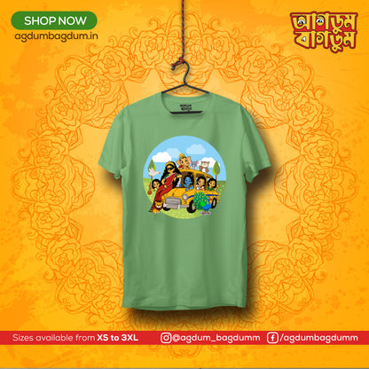 Bengali Round Neck Tshirt-www.agdumbagdum.in