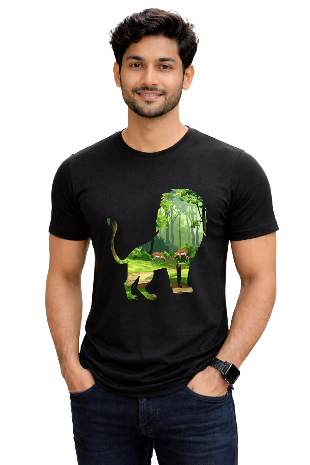 Bengali Round Neck Tshirt-www.agdumbagdum.in