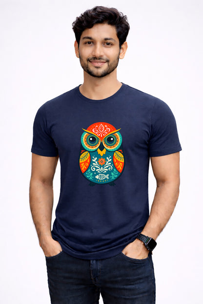 Bengali Round Neck Tshirt-www.agdumbagdum.in