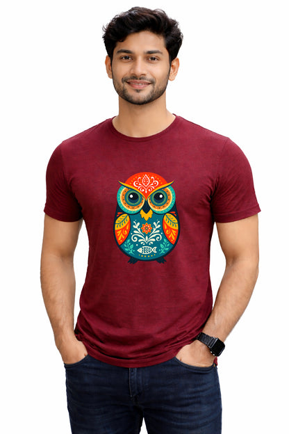 Bengali Round Neck Tshirt-www.agdumbagdum.in