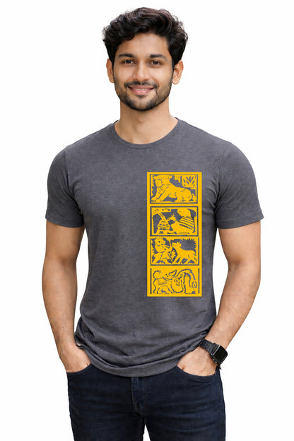 Bengali Round Neck Tshirt-www.agdumbagdum.in