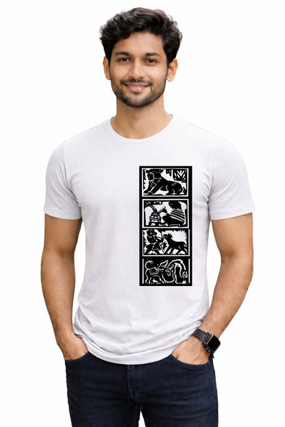 Bengali Round Neck Tshirt-www.agdumbagdum.in