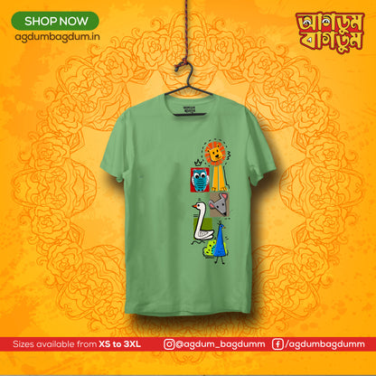 Bengali Round Neck Tshirt-www.agdumbagdum.in
